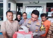 Polres Bangkalan Berhasil Sita 1 Kilogram Sabu dari Seorang Kurir Bermudos Paket Topi