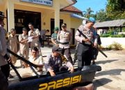 Unik, Polisi di Bondowoso Himbau Masyarakat Untuk Tidak Golput dengan Tradisi Ronjengan