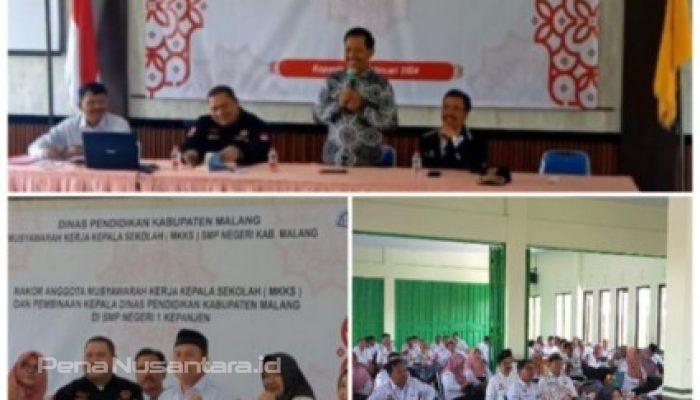 LP-KPK, YLBH LP-KPK, Media Suara LP-KPK dan Media Brata Pos MoU dengan MKKS SMPN se-Kabupaten Malang