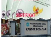Program PTSL di Desa Taji Kecamatan Maduran Diduga di Buat Ajang Pungli Oleh Kepala Desa dan Pokmas