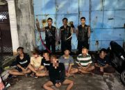 Polrestabes Surabaya Berhasil Amankan 7 Remaja Gangster yang Resahkan Warga