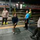 Sinergitas TNI Polri, Patroli di Stasiun Ngawi Antisipasi Arus Balik Mudik Tahap Dua